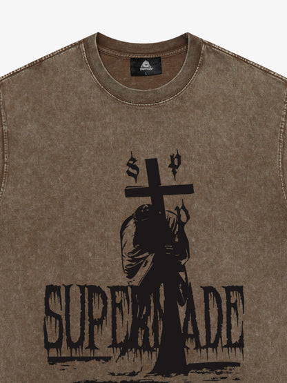 Original Bold Cross Graphic T-Shirt 