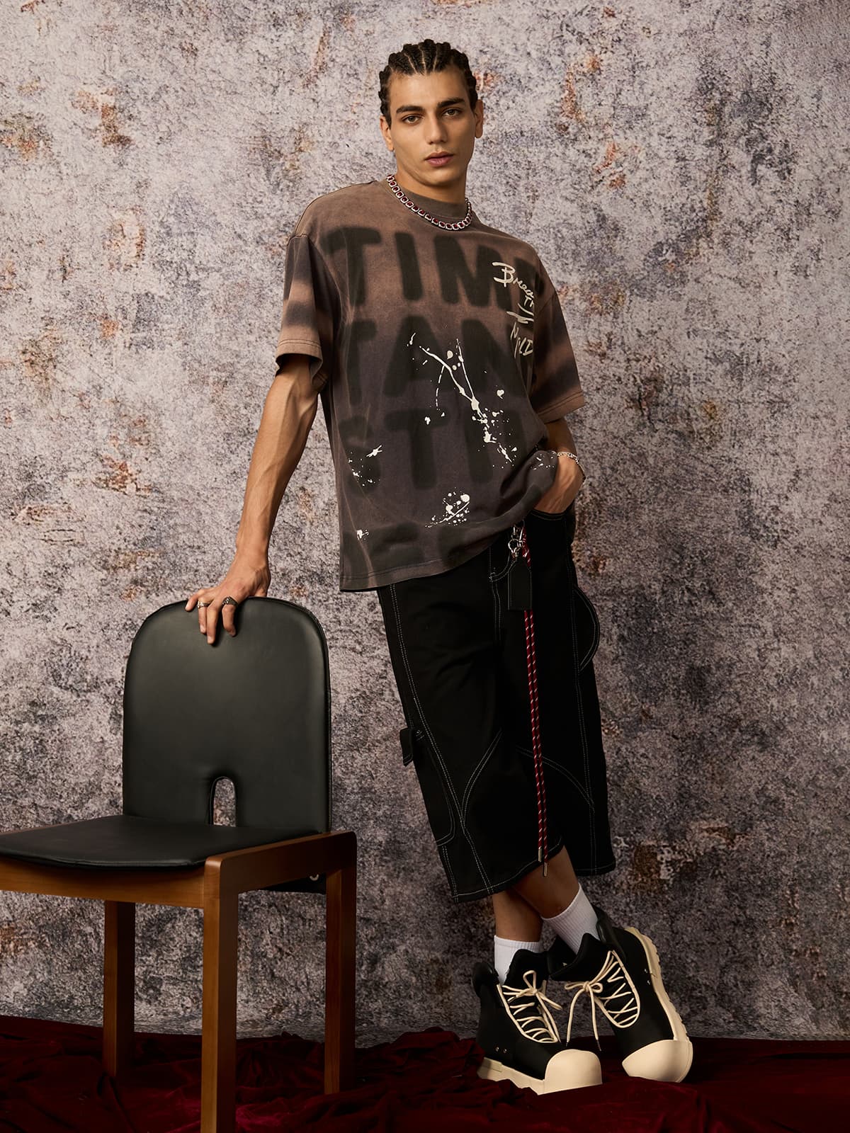 Welt-Embellished Cargo Jorts - 2408 