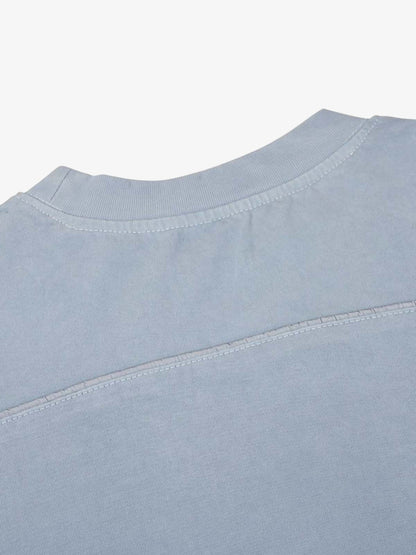 Washed Jersey Welt Stitching T-shirt 
