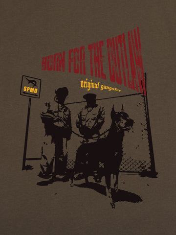 Original “Born for the Outlaw” Graphic Print T-Shirt 