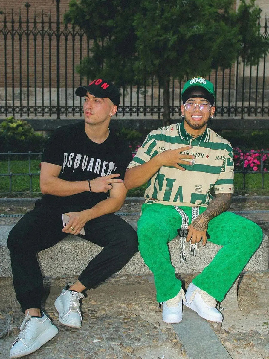 Thesupermade High Waisted Straight Cotton Sweatpants -1284; Green / S, Green / M, Green / L, Green / XL, Green / 2XL