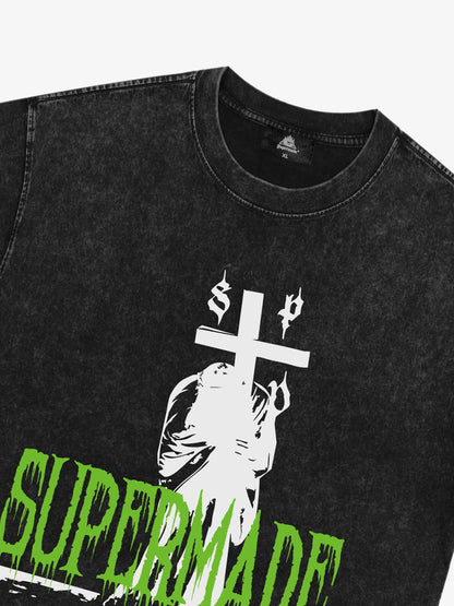 Original Bold Cross Graphic T-Shirt 