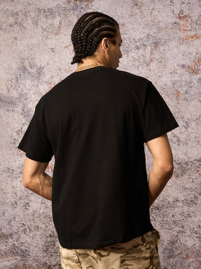 Phantom Letter Print T-shirt 