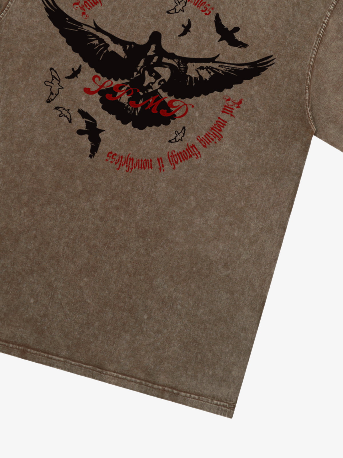 Original Vintage Washed Slogan Graphic T-Shirt 