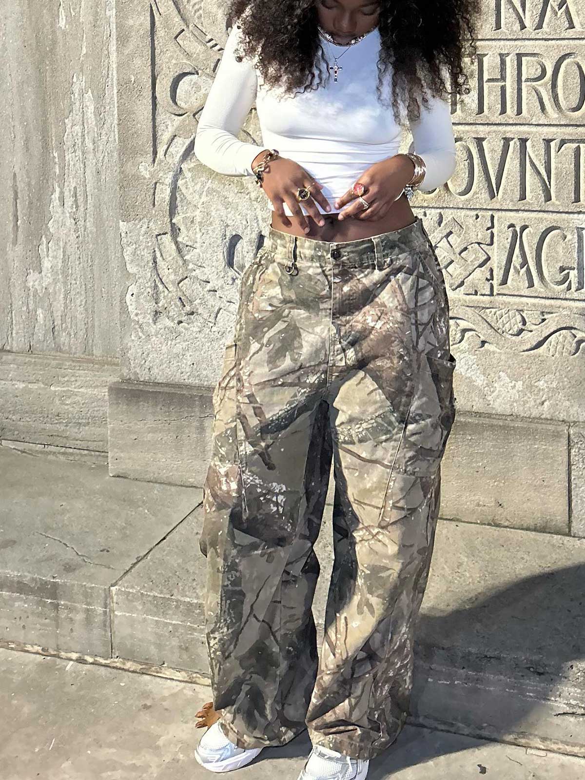 Thesupermade High Street Camouflage Casual Pants - 2204 