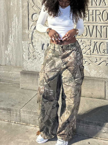 Thesupermade High Street Camouflage Casual Pants - 2204 
