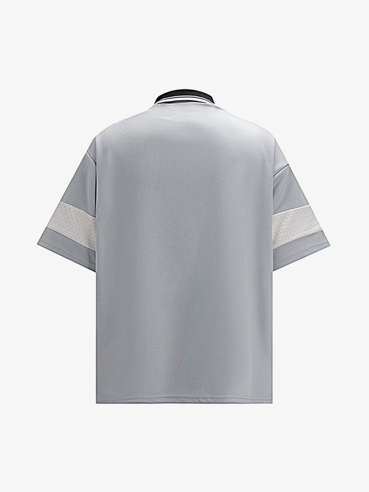 Retro Sports Jersey Polo Shirt 