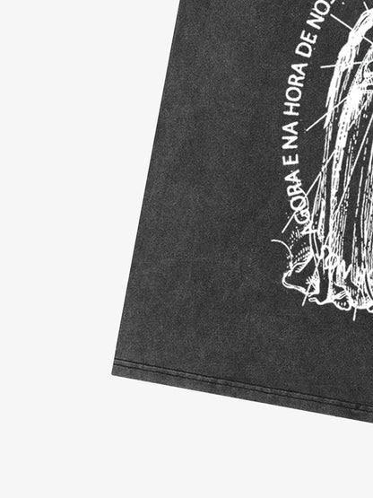 Original Retro Cross Religious Icon T-Shirt 