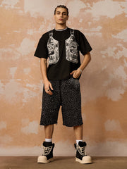 Jacket Print Graphic T-Shirt 