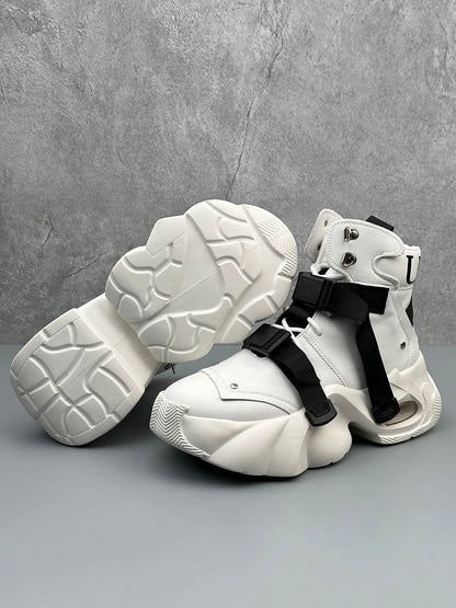 Dual-Strap Stealth Runner Boots 