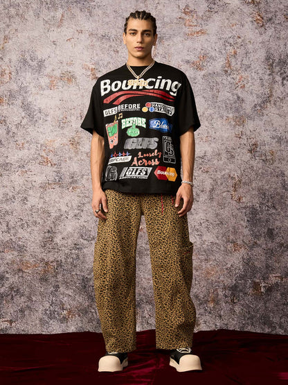 Street Graphic Print T-Shirt - 2415 