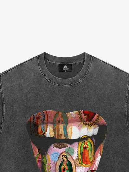 Original Saints Don't Beg Graphic T-Shirt 