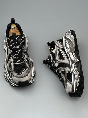 Chunky Sole Breathable Running Sneakers 
