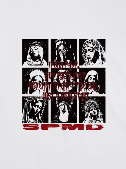 Original Saint Slogan Graphic T-Shirt 