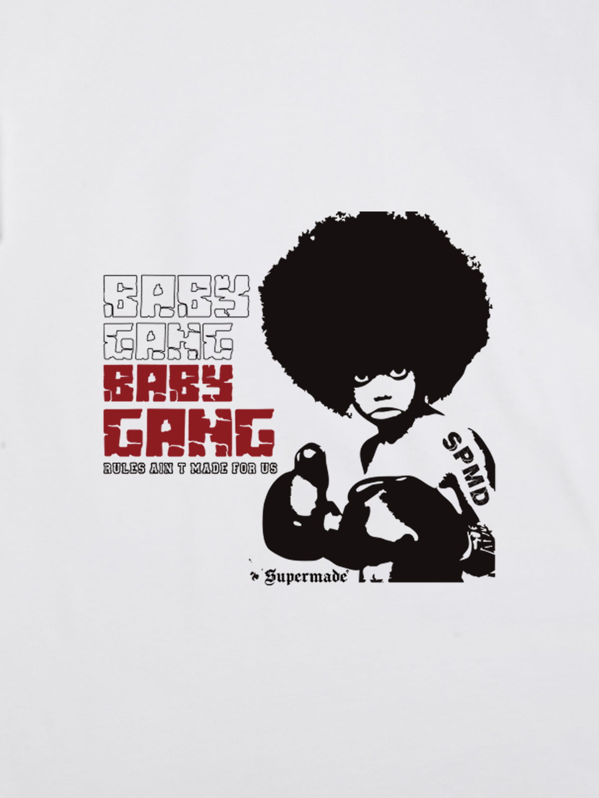 Original BABY GANG Graphic Print T-Shirt 