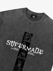 Mary Vintage-Inspired Graphic Design T-Shirt 