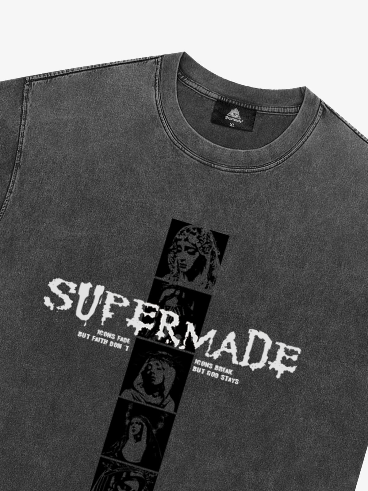 Mary Vintage-Inspired Graphic Design T-Shirt 