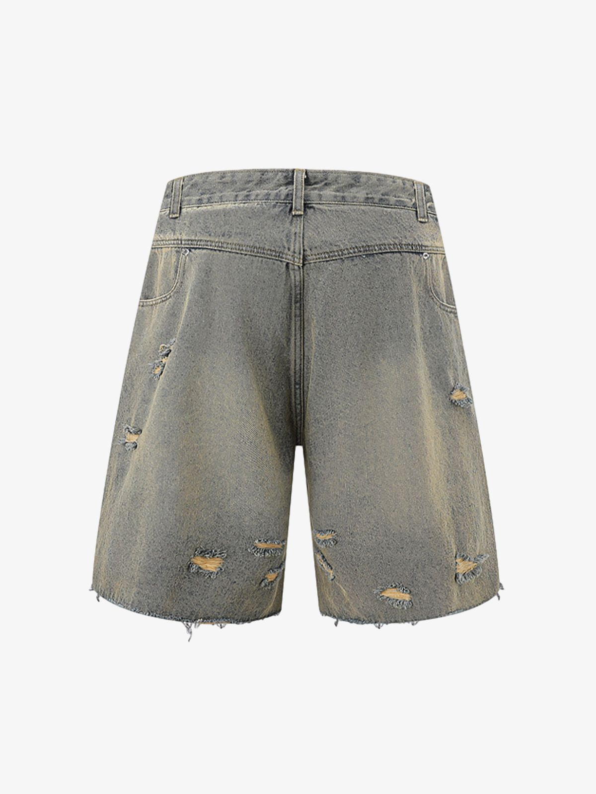 Denim Distressed Ripped Suit - 2460 
