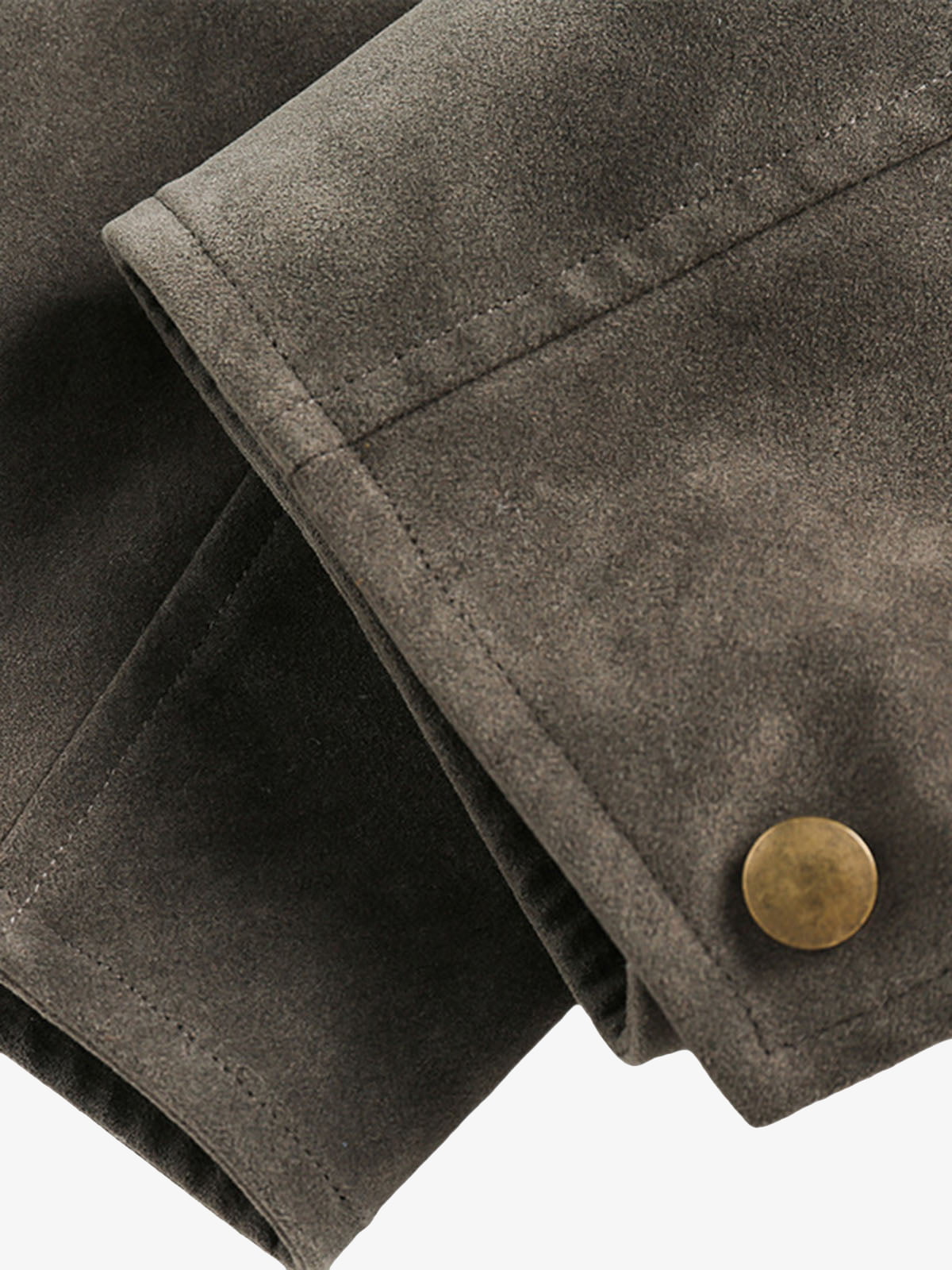 Retro Suede Detroit Motorcycle Jacket 