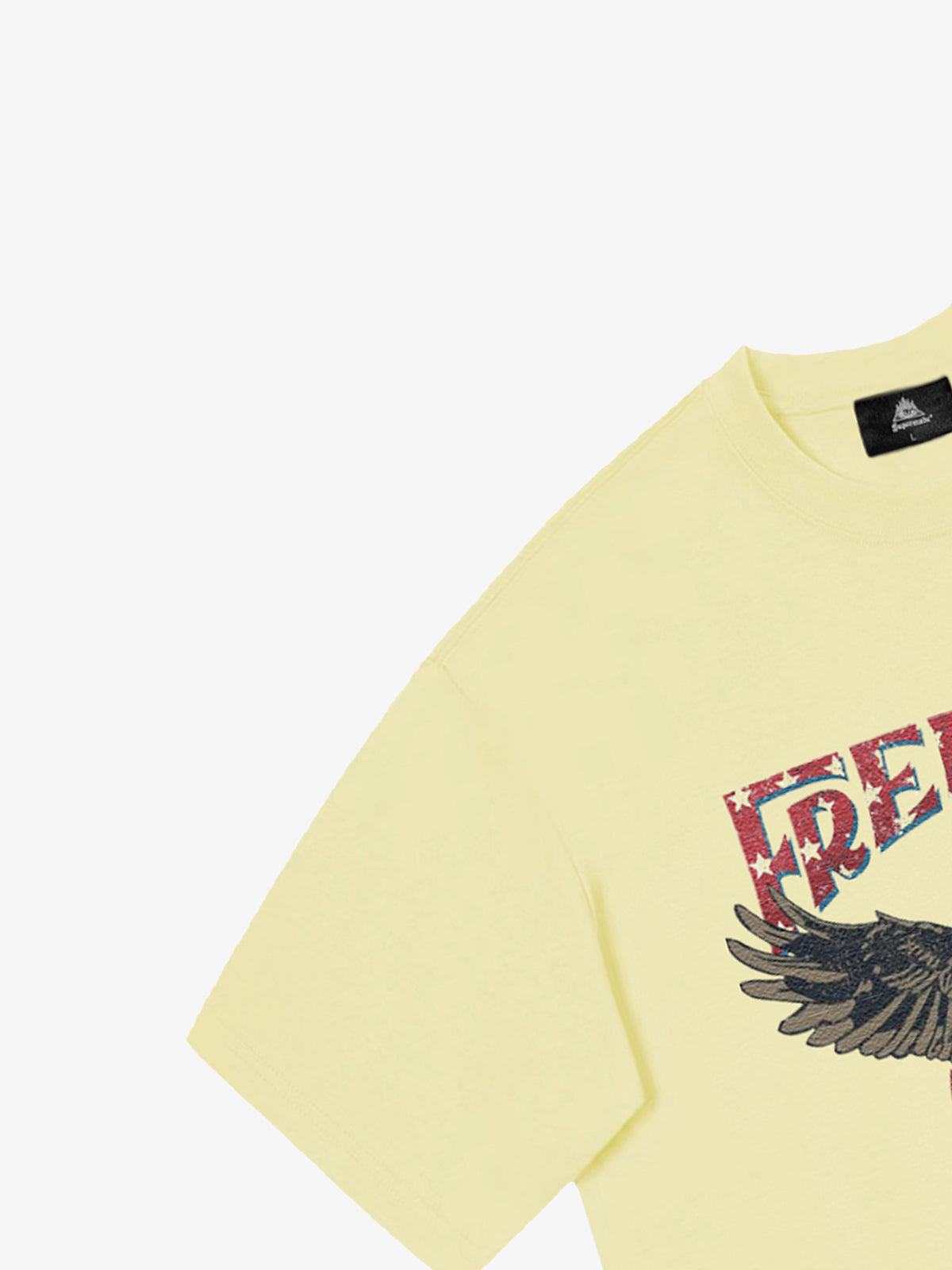 Original Freedom Eagle Print T-shirt 