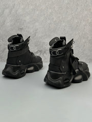 Dual-Strap Stealth Runner Boots 