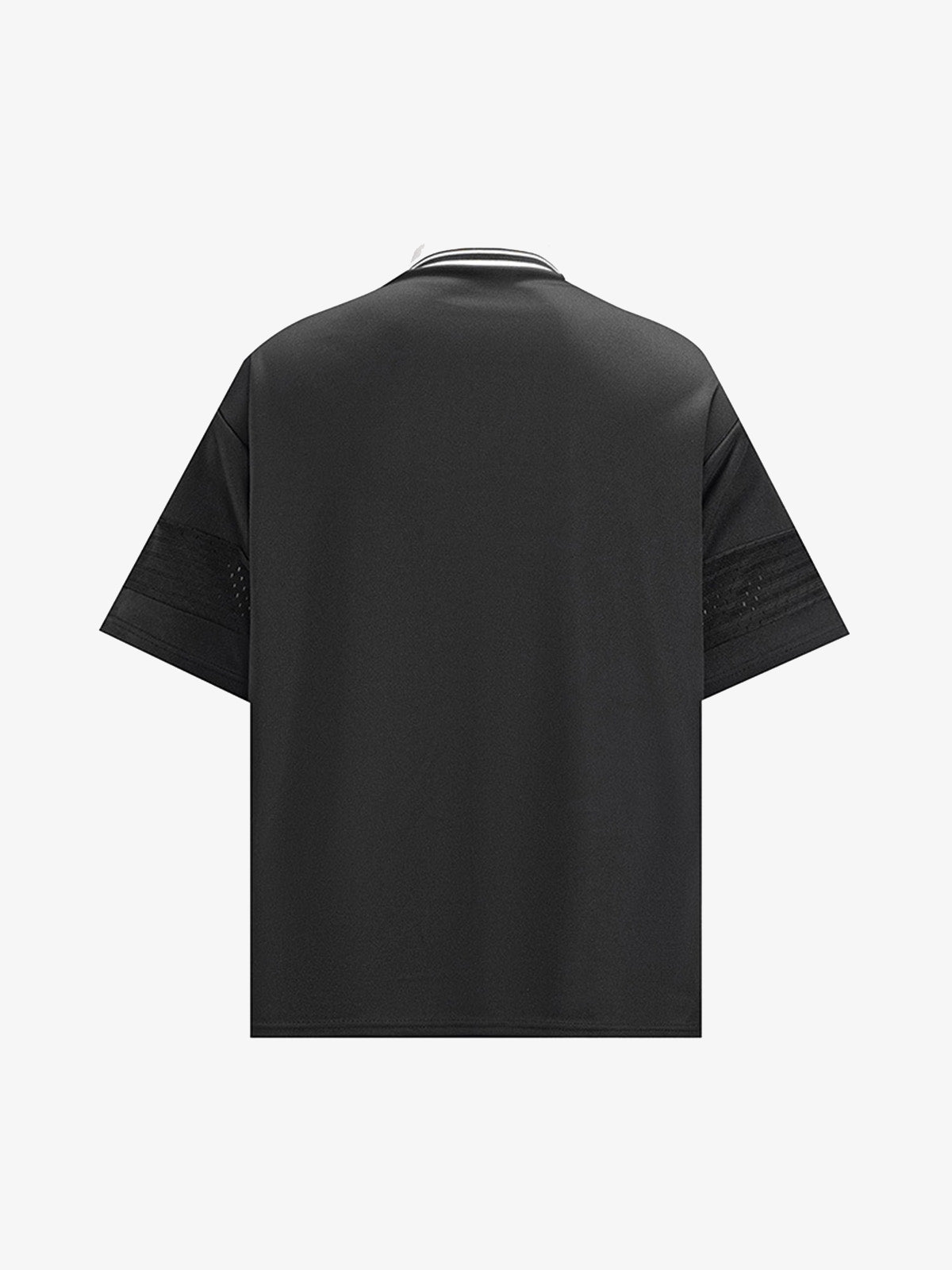 Retro Sports Jersey Polo Shirt 