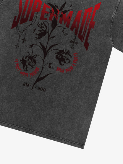 Original Graphic Gothic Angel T-Shirt 