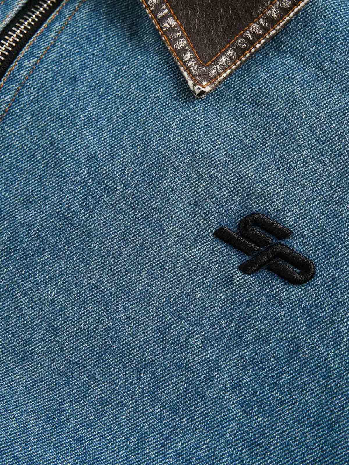 Heavy Washed Denim Work Jacket 