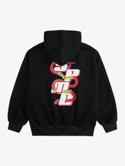 Original Embroidered Zip Up Hoodie 