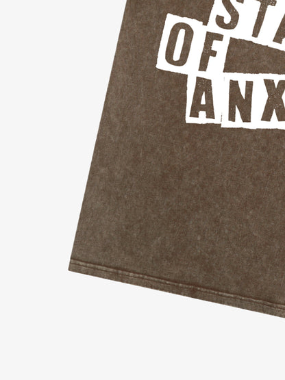 Original United States Of Anxiety Graphic T-Shirt 