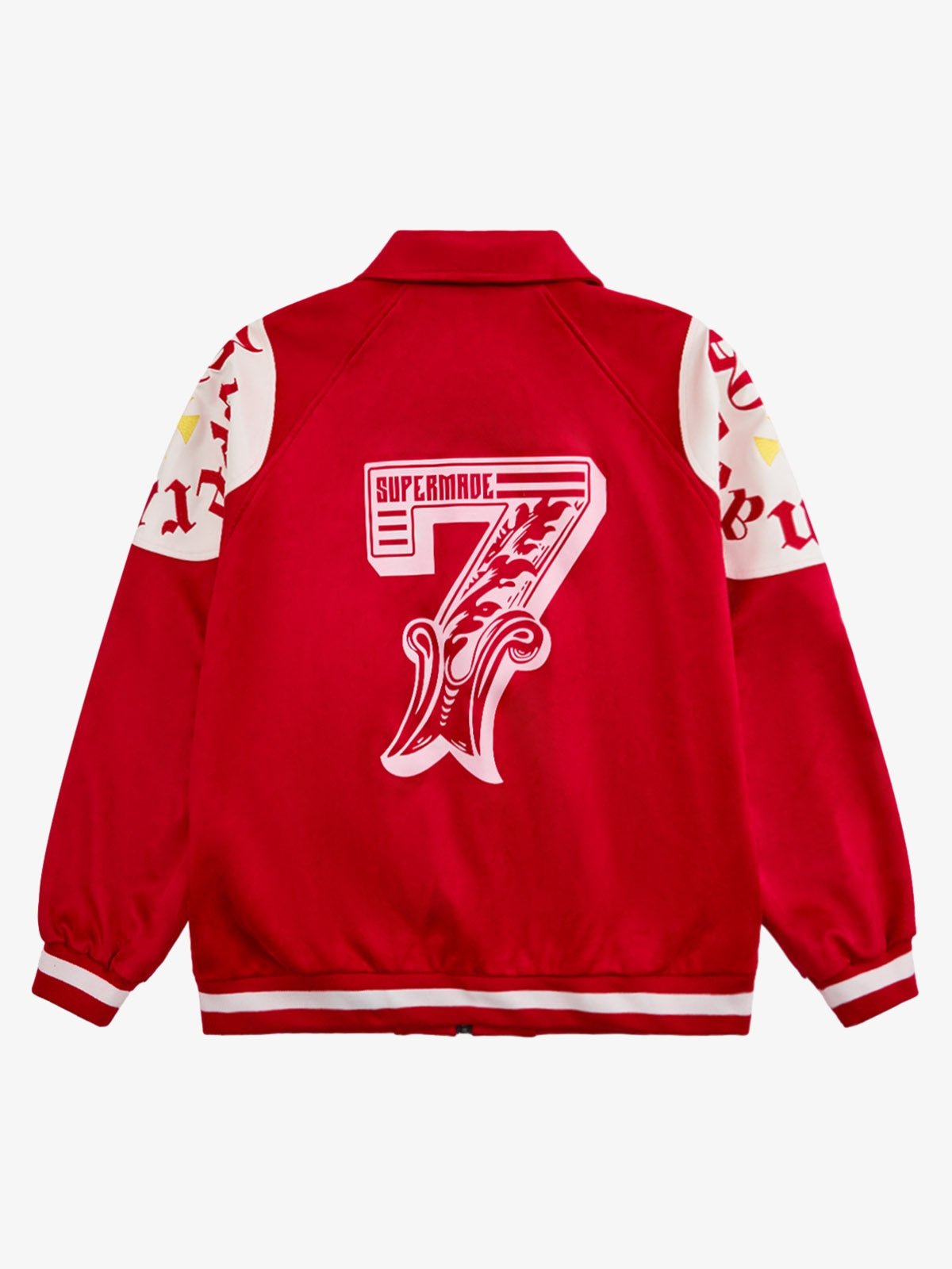 Original Contrast Color Varsity Jacket - 2349 