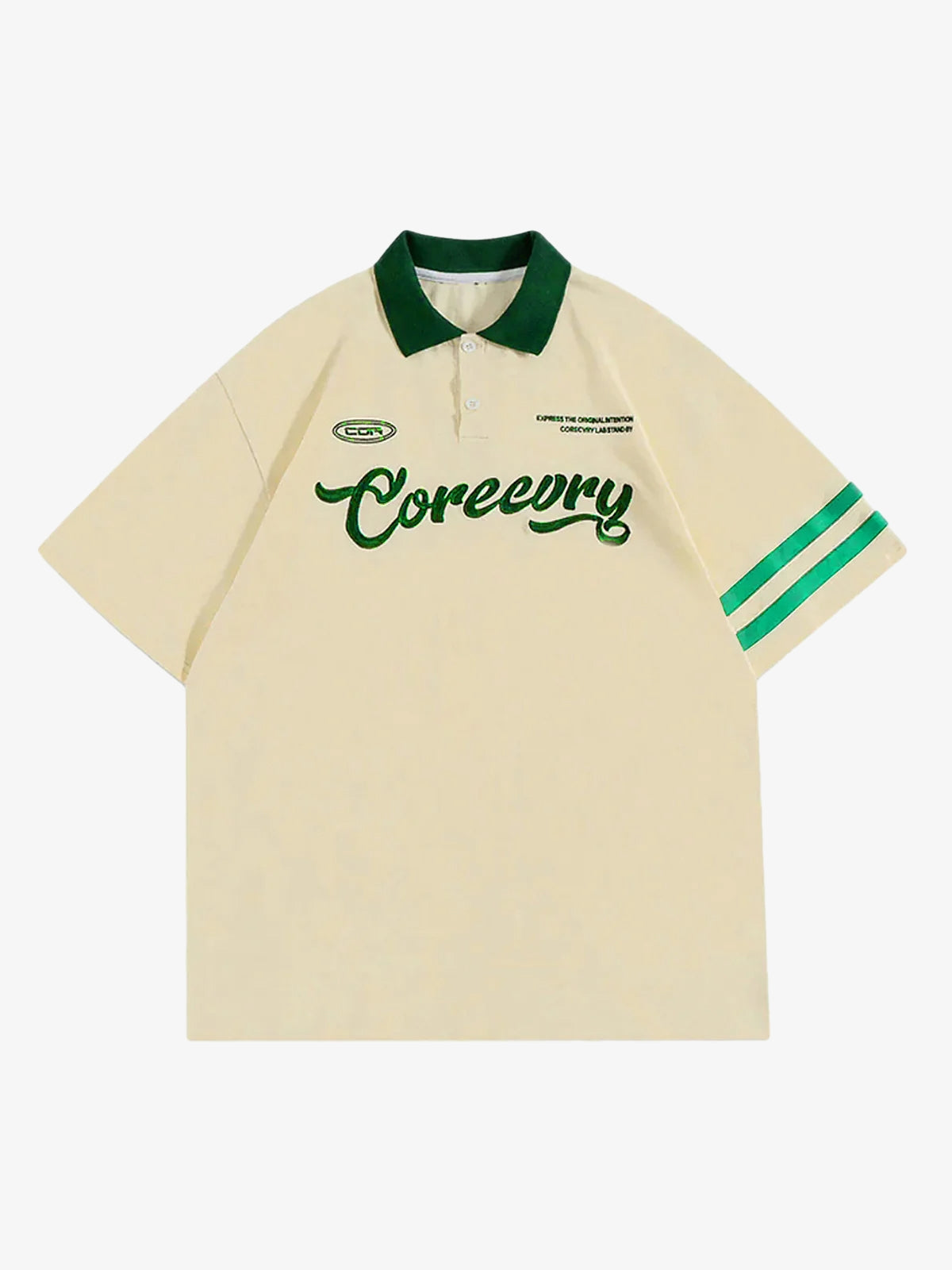 Thesupermade Letter Embroidered Polo Shirt - 1589 