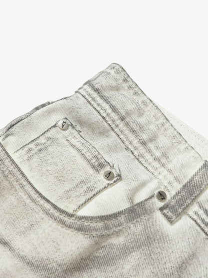 Distressed Multi-Pocket Cargo Shorts 