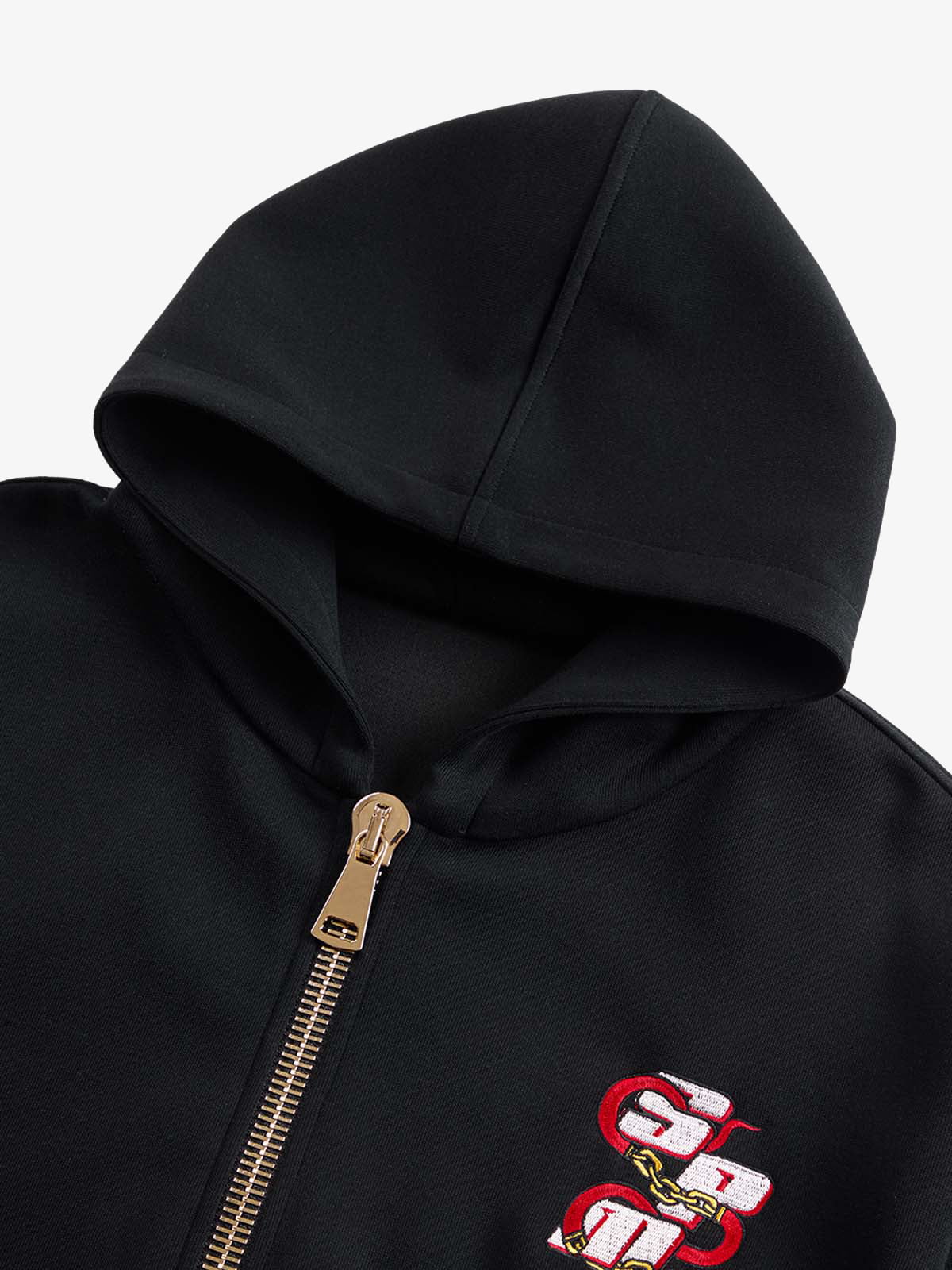 Original Embroidered Zip Up Hoodie 