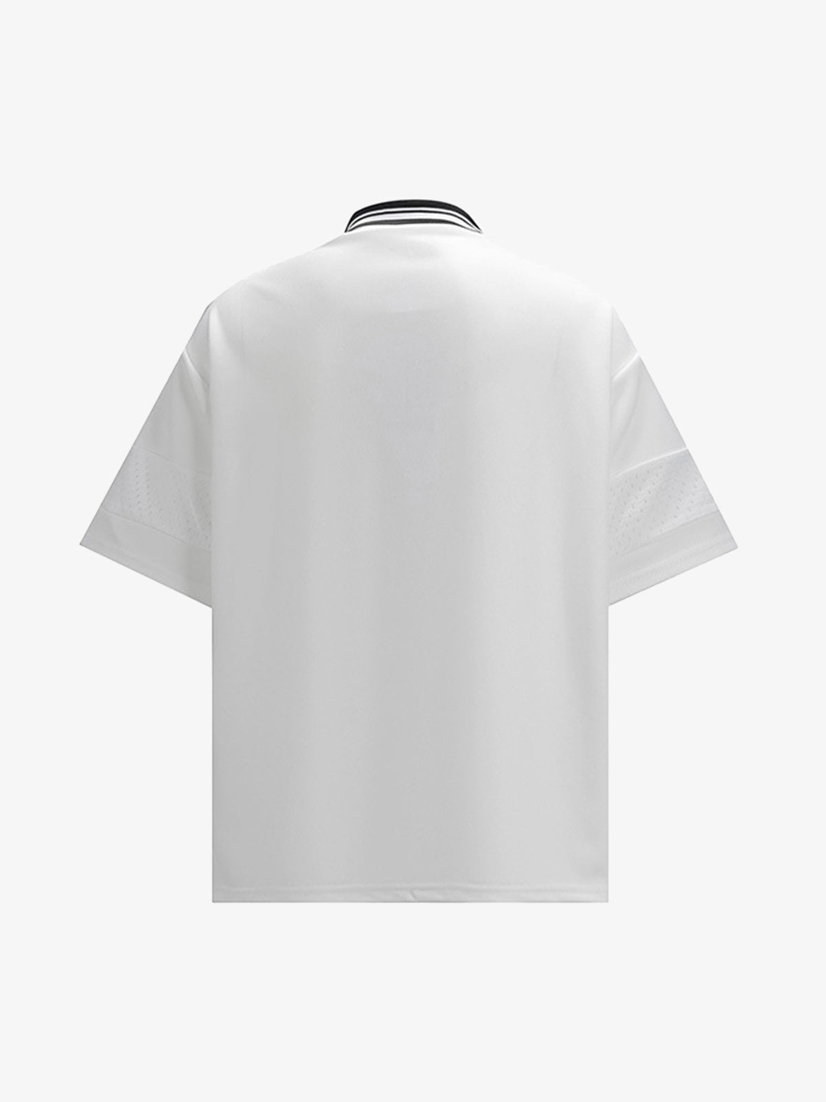 Retro Sports Jersey Polo Shirt 