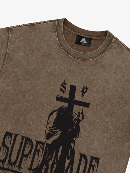 Original Bold Cross Graphic T-Shirt 