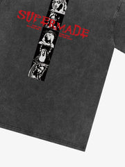 Mary Vintage-Inspired Graphic Design T-Shirt 