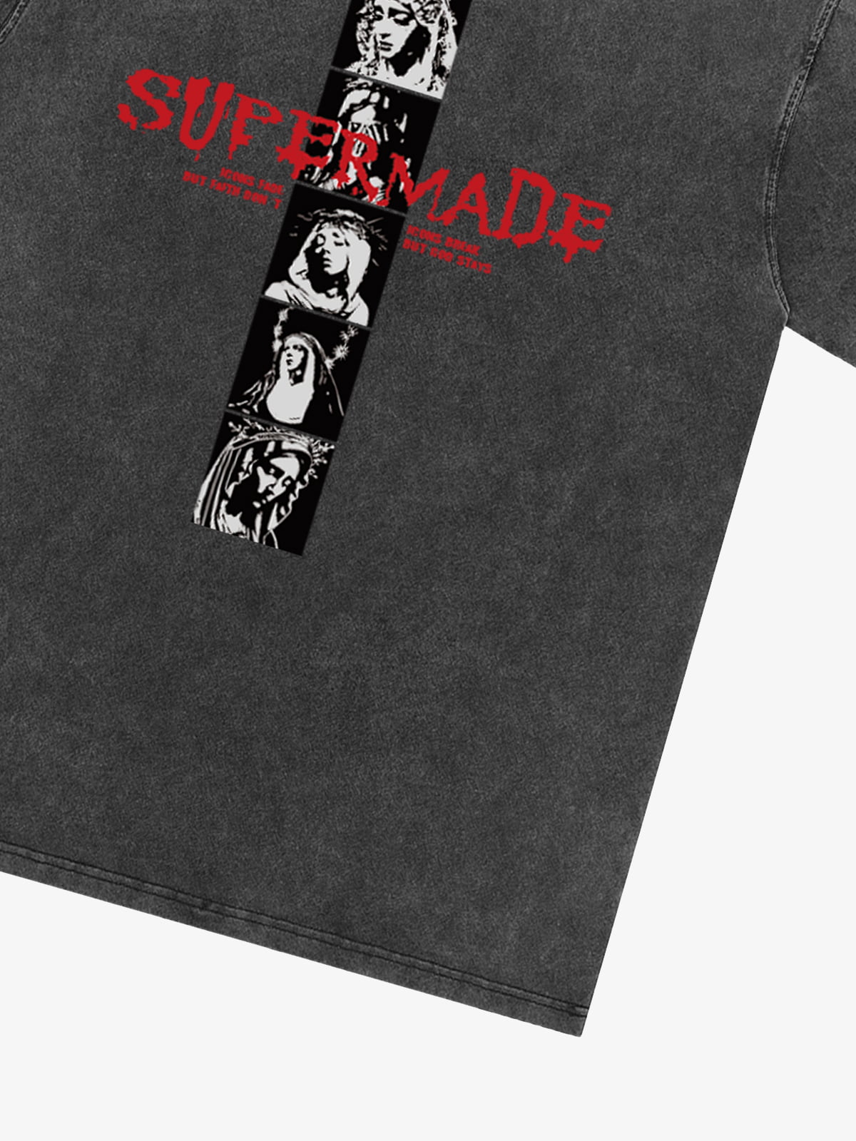 Mary Vintage-Inspired Graphic Design T-Shirt 