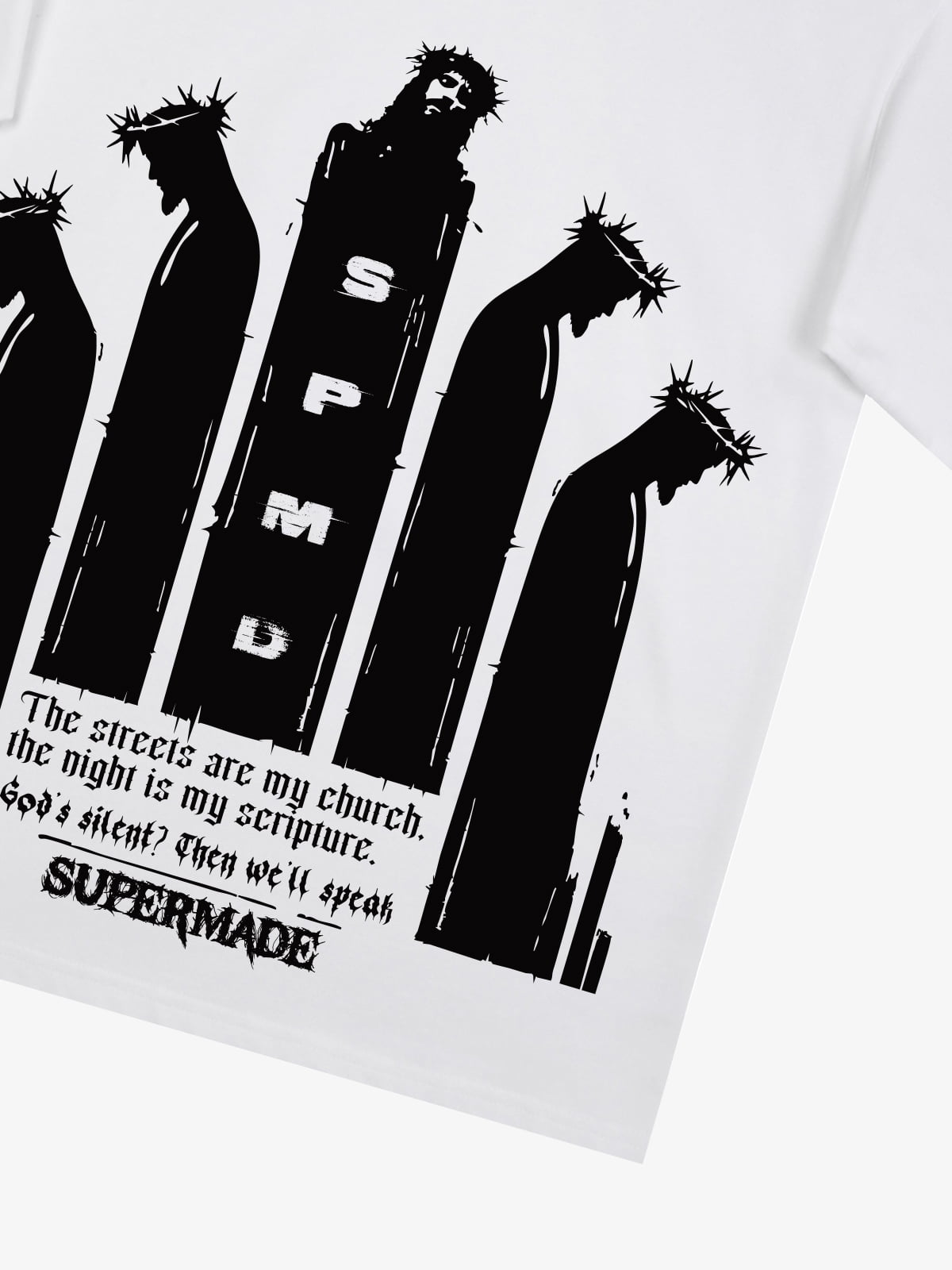 Original Saint Slogan Graphic T-Shirt 