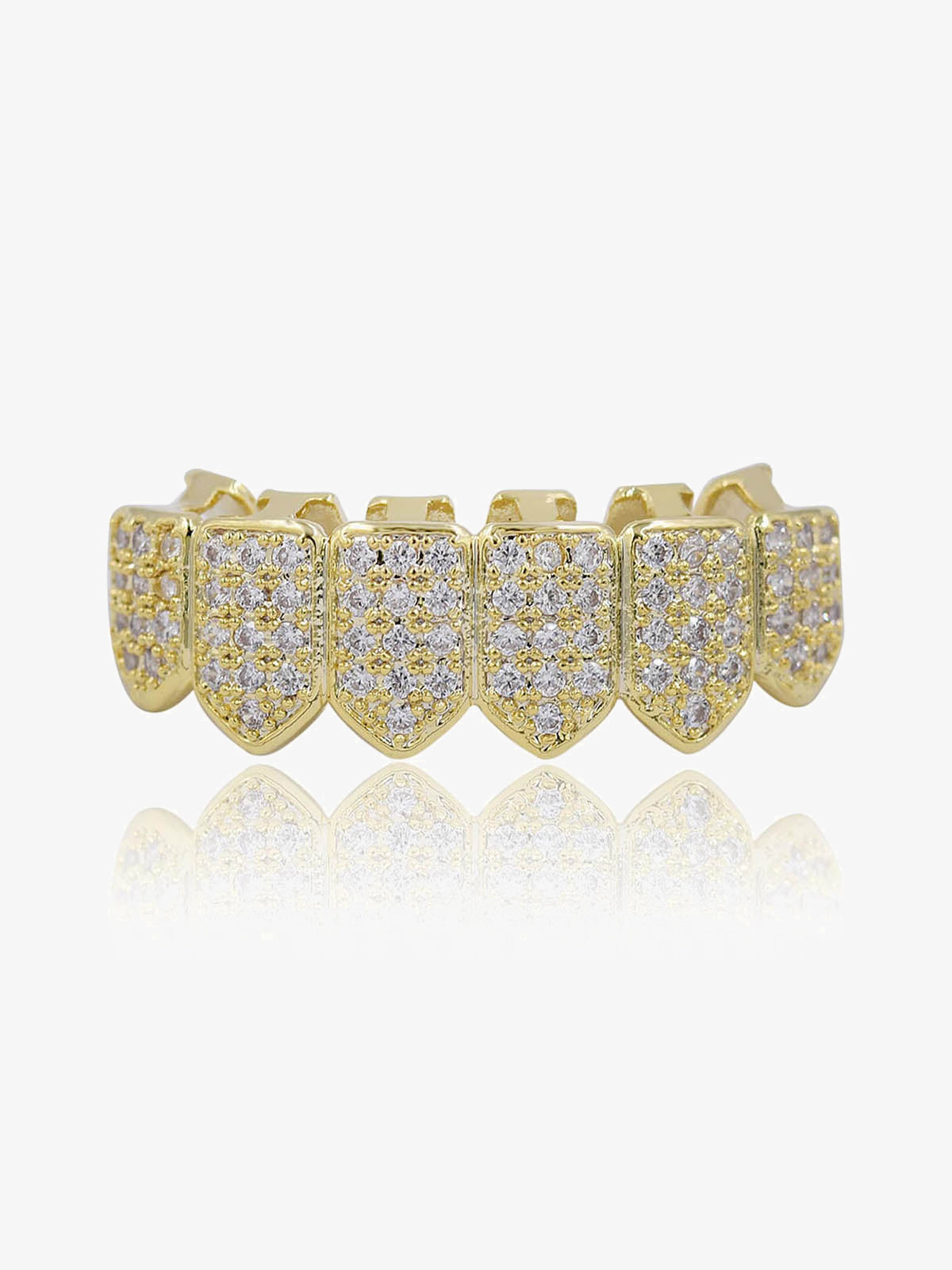 Vampire Teeth Zircon Braces 
