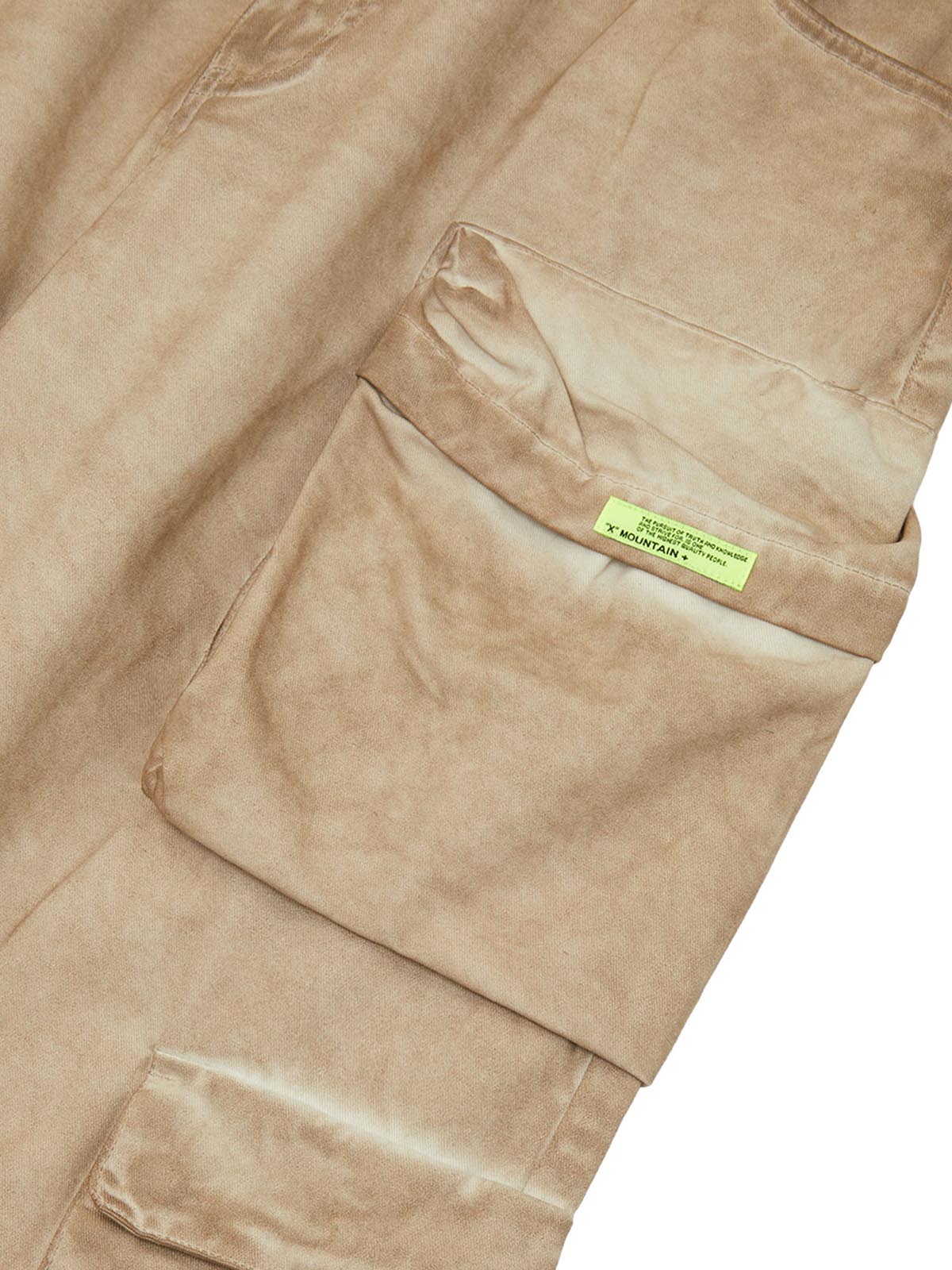 Thesupermade Vintage Wasteland Style Multi Pocket Work Pants
