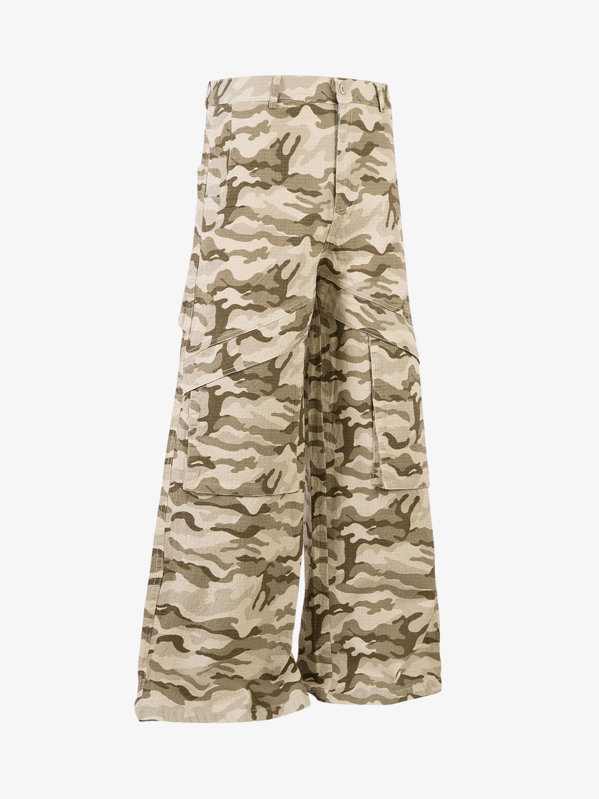 Camouflage Multi-Pocket Cargo Pants 