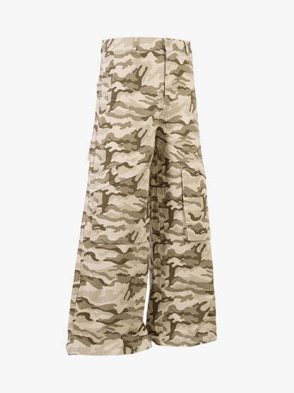 Camouflage Multi-Pocket Cargo Pants 
