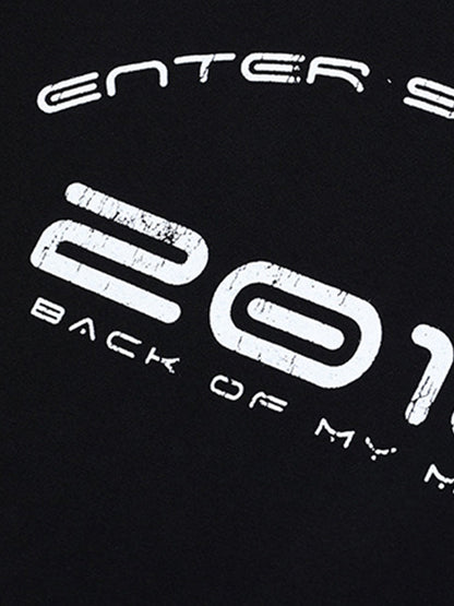 Retro Jersey  Oversized Long Sleeves T-Shirt 