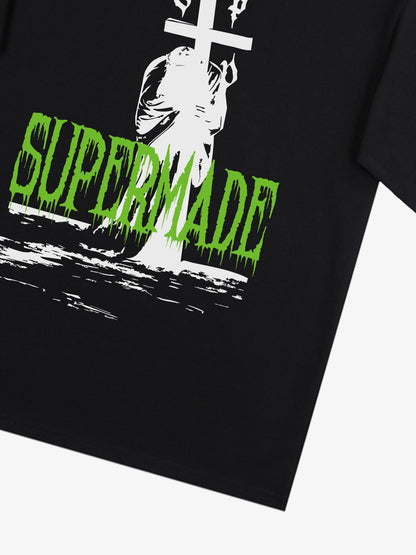 Original Bold Cross Graphic T-Shirt 