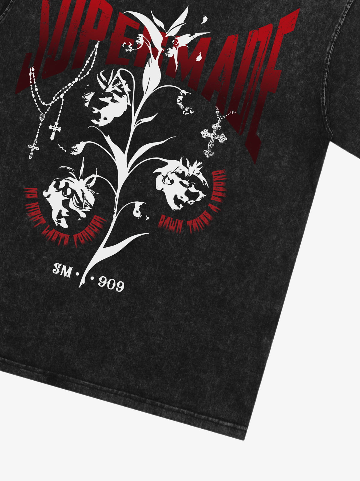 Original Graphic Gothic Angel T-Shirt 