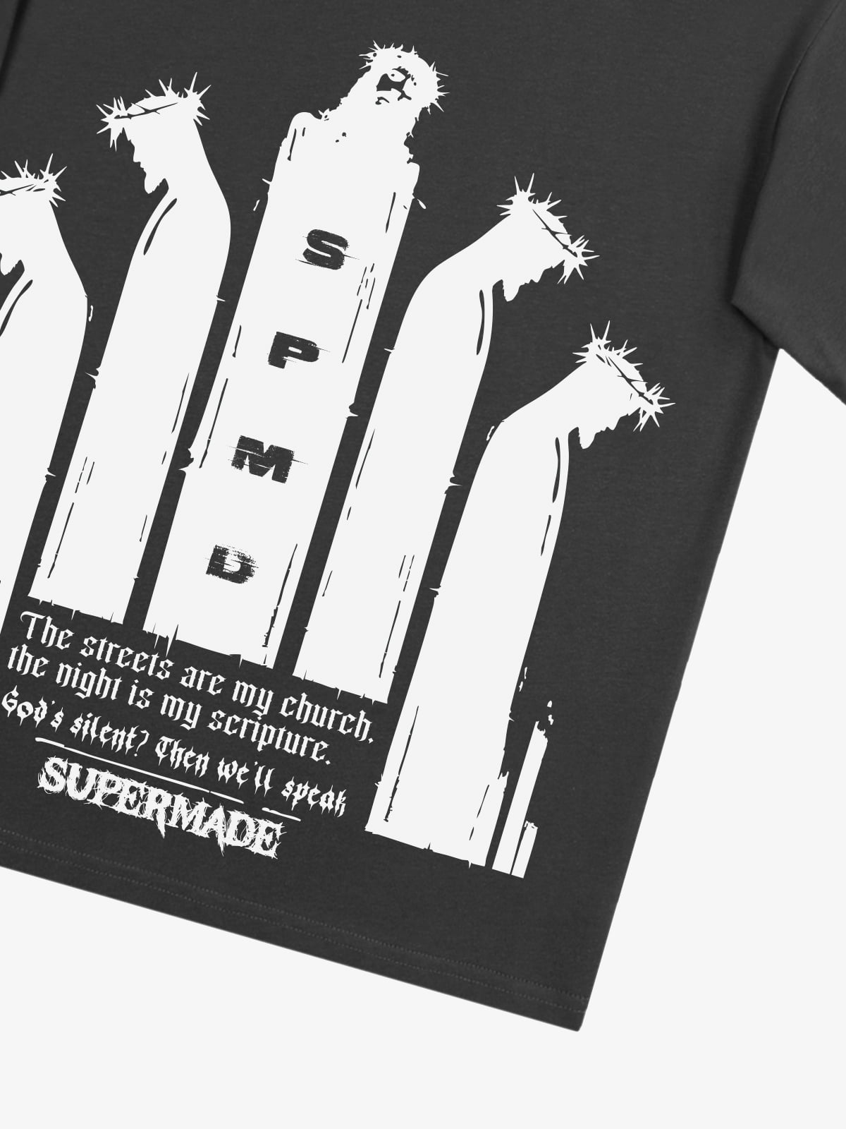 Original Saint Slogan Graphic T-Shirt 