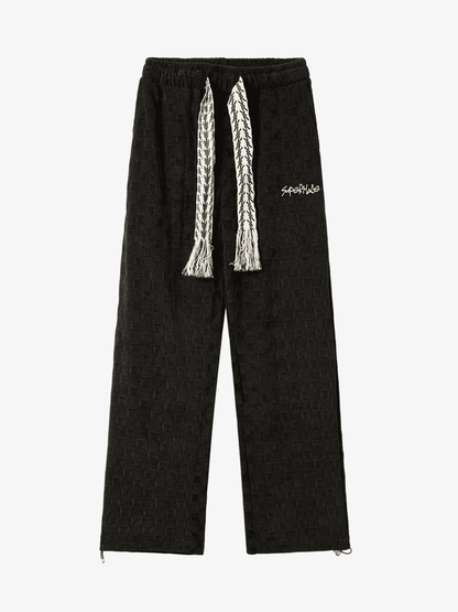 Thesupermade High Waisted Straight Cotton Sweatpants -1284 