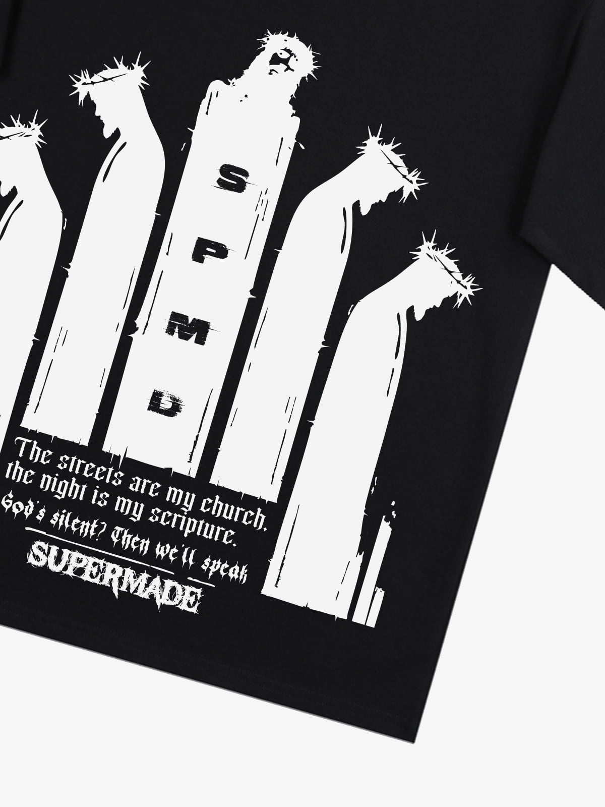 Original Saint Slogan Graphic T-Shirt 