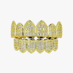 Vampire Teeth Zircon Braces 